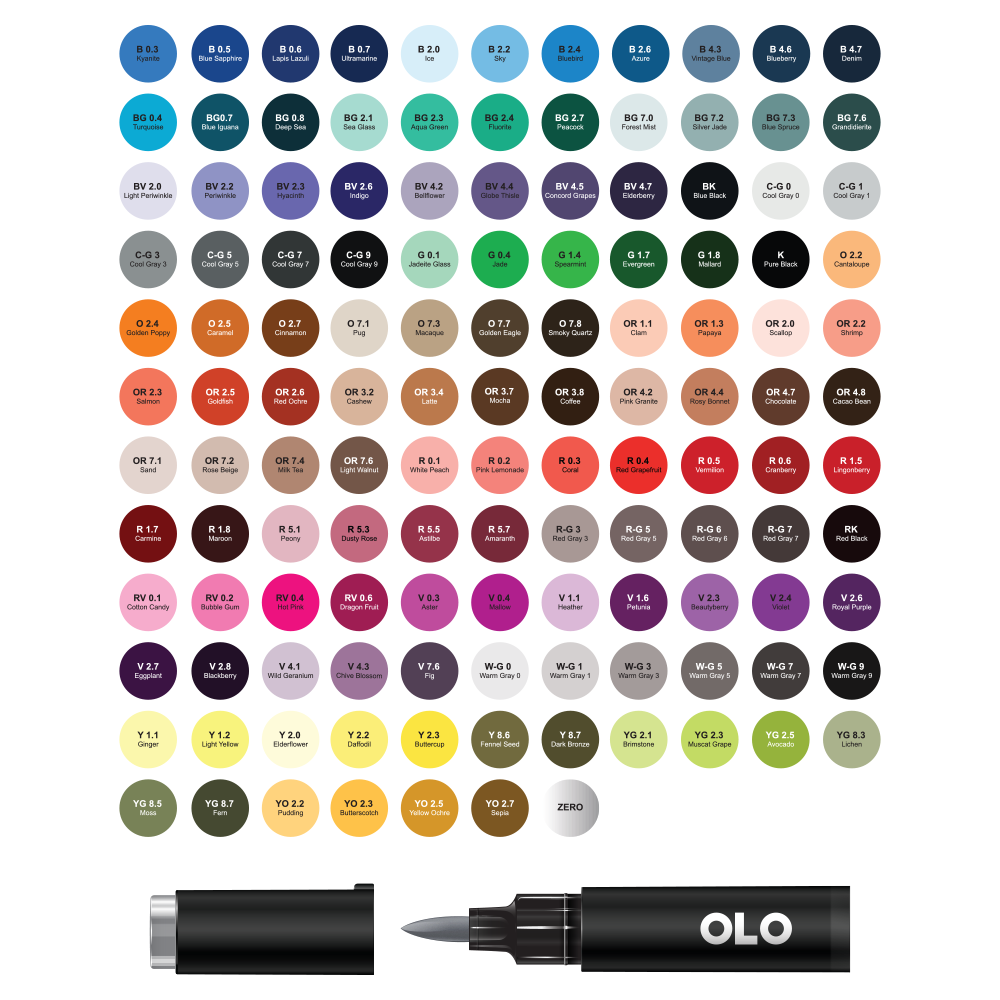 128 colors OLO Bush