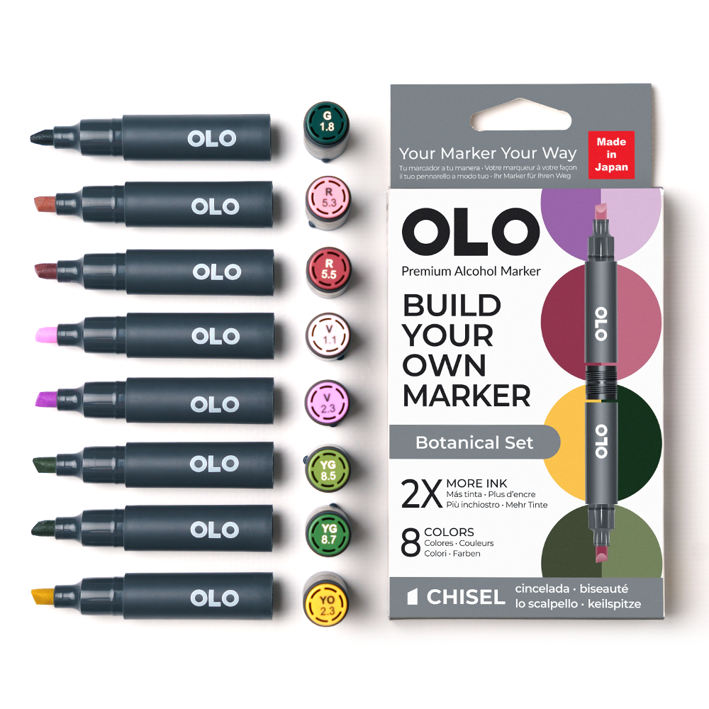 Botanical 8pc Chisel Set