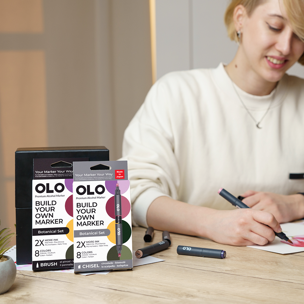 Botanical 8pc Brush Set