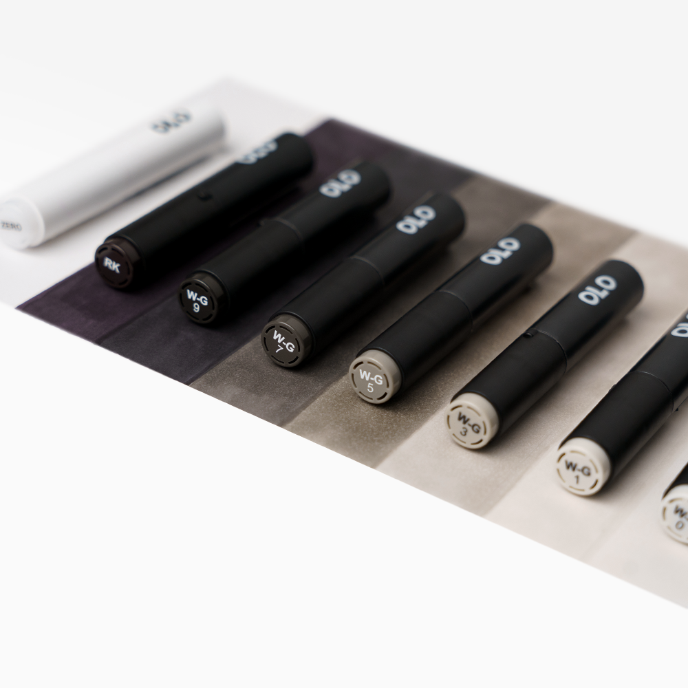 Warm Gray 8pc Brush Set