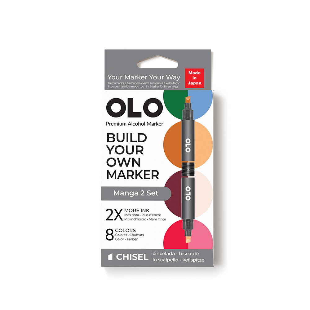 Manga 8pc Chisel Set 2