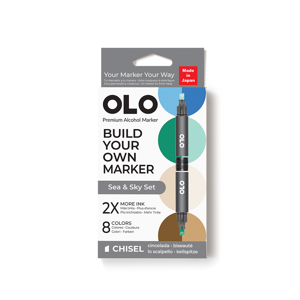 Sea & Sky 8pc Chisel Set