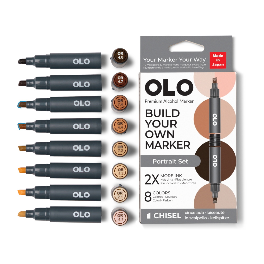 Portrait 8pc Chisel Set