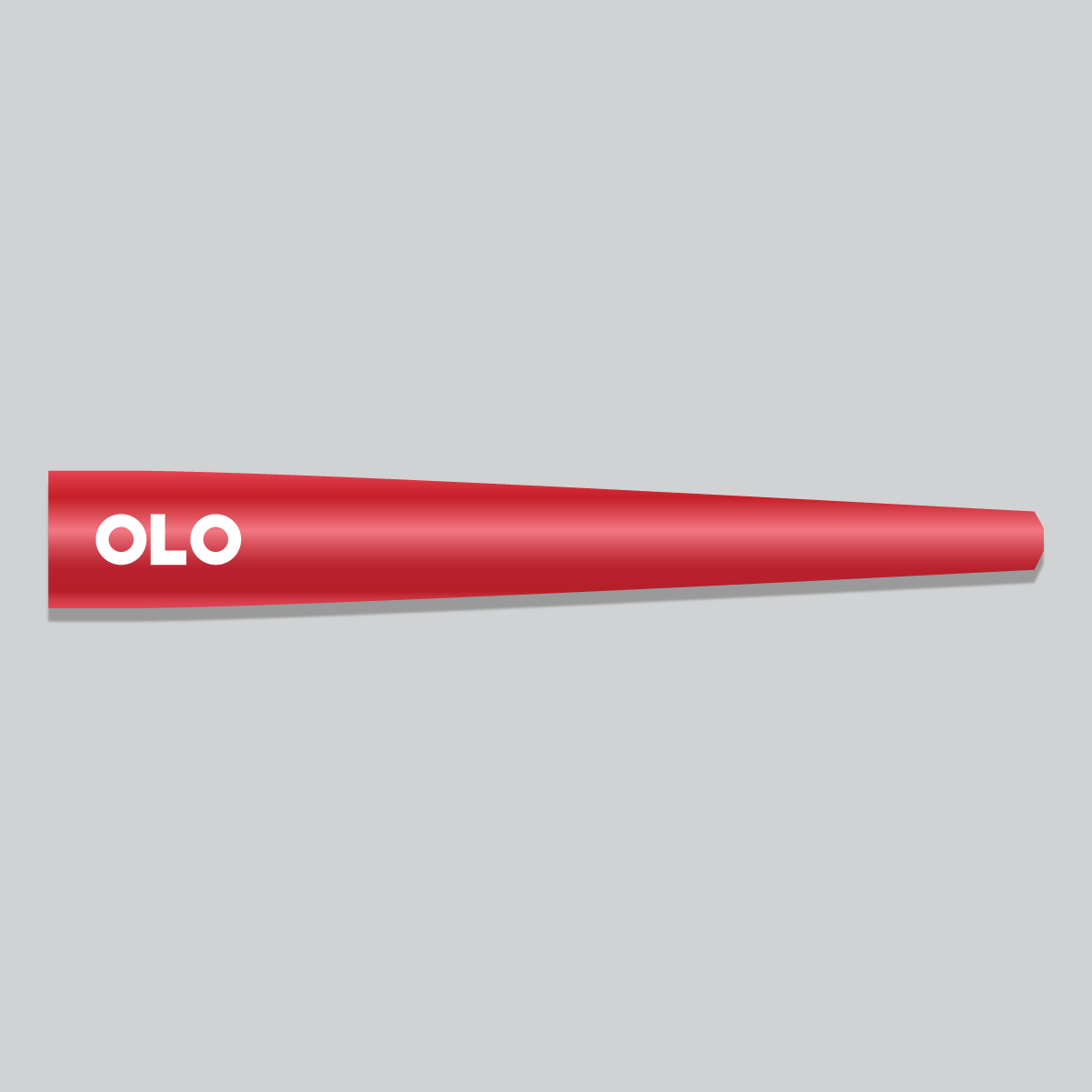 OLO Brush Handle Red 2 pcs