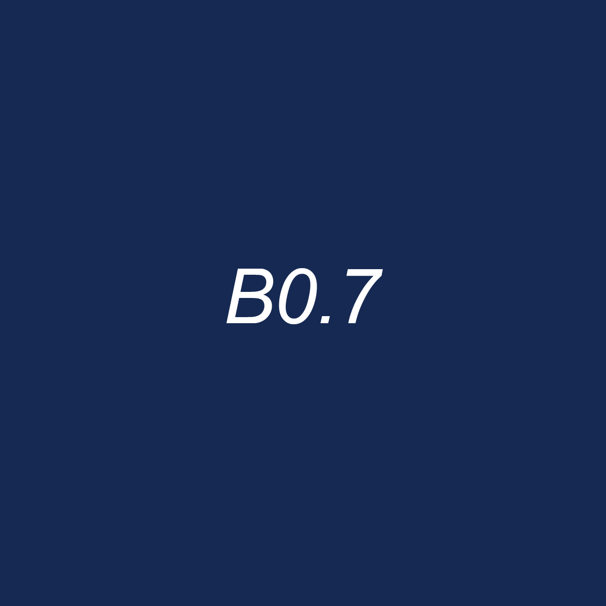 Chisel - B0.7 Ultramarine