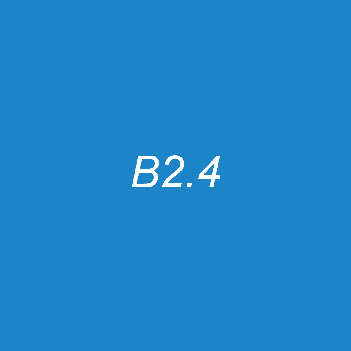 Chisel - B2.4 Bluebird
