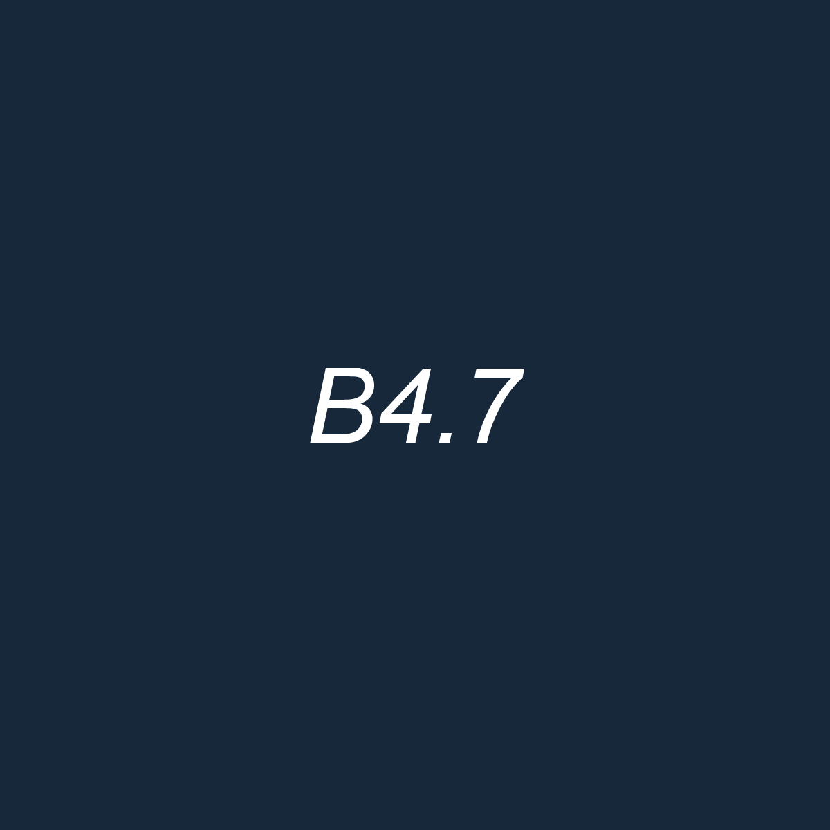 Chisel - B4.7 Denim