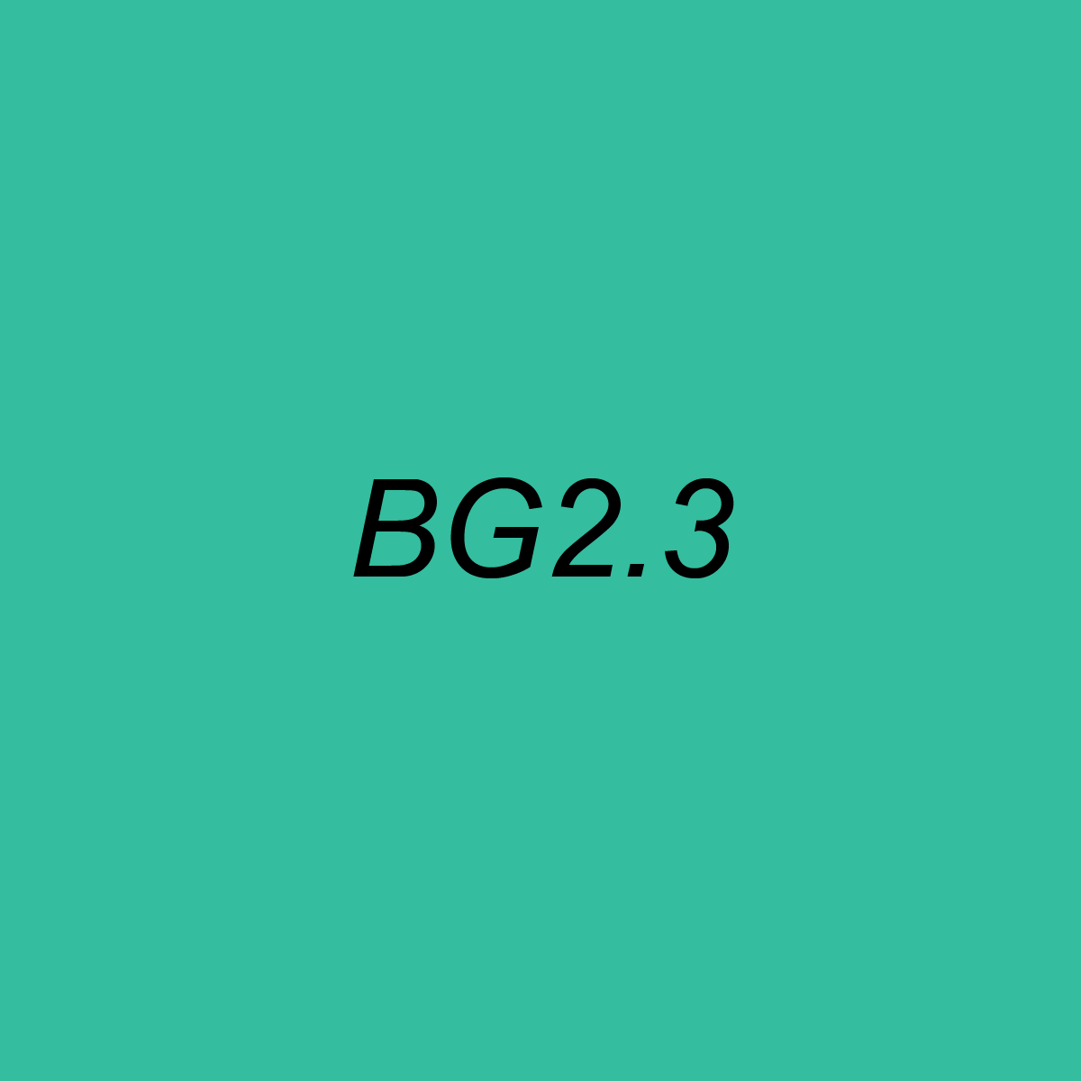 Chisel - BG2.3 Aqua Green