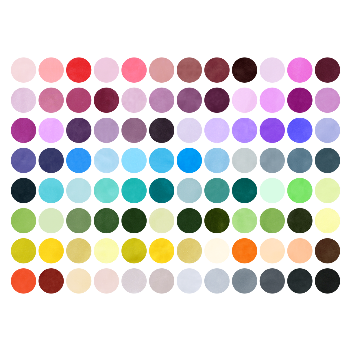 96 New Colors Brush Set Presale