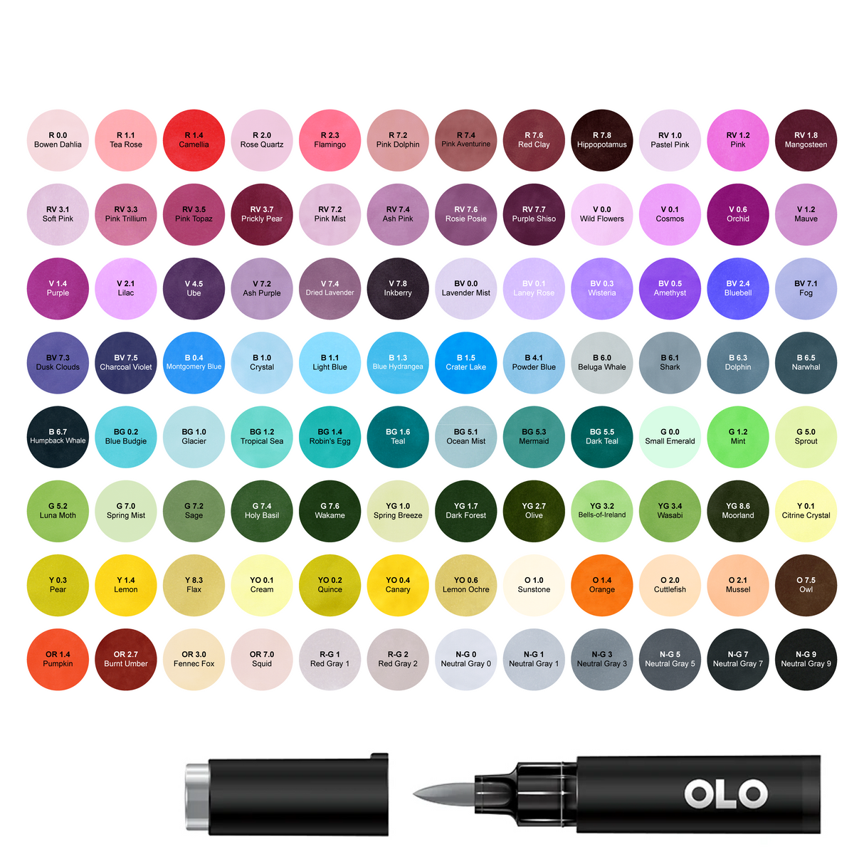 96 New Colors Brush Set Presale