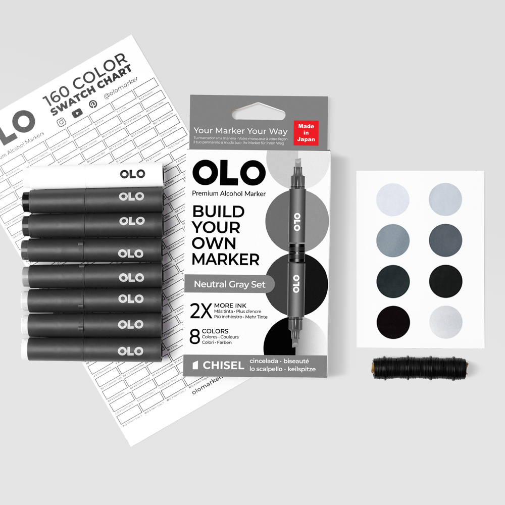 8pc Chisel Neutral Gray Set – New Colors