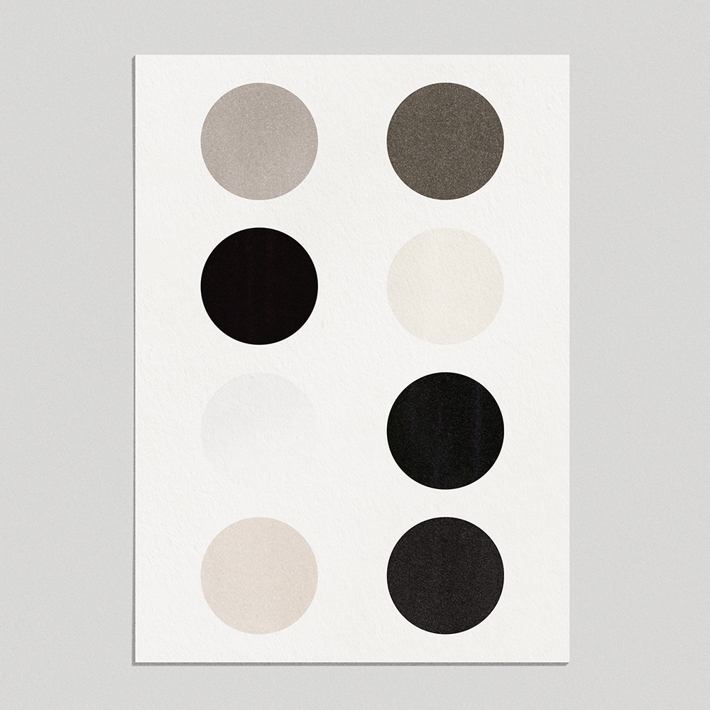 Warm Gray 8pc Chisel Set