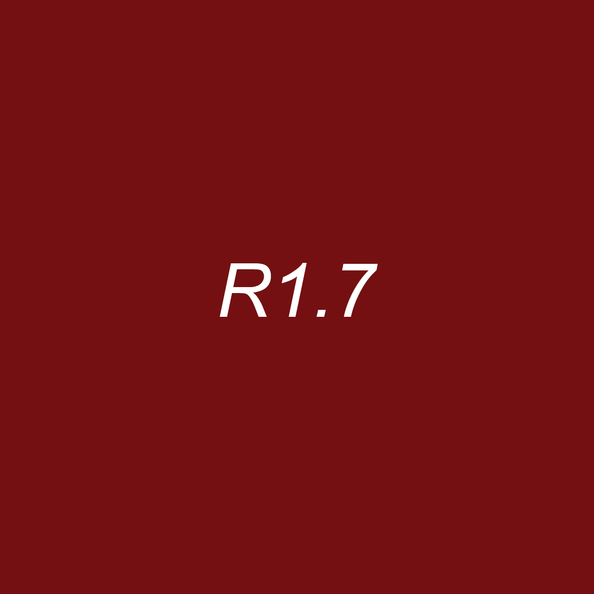 Chisel - R1.7 Carmine