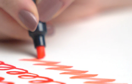 Chisel markers colors