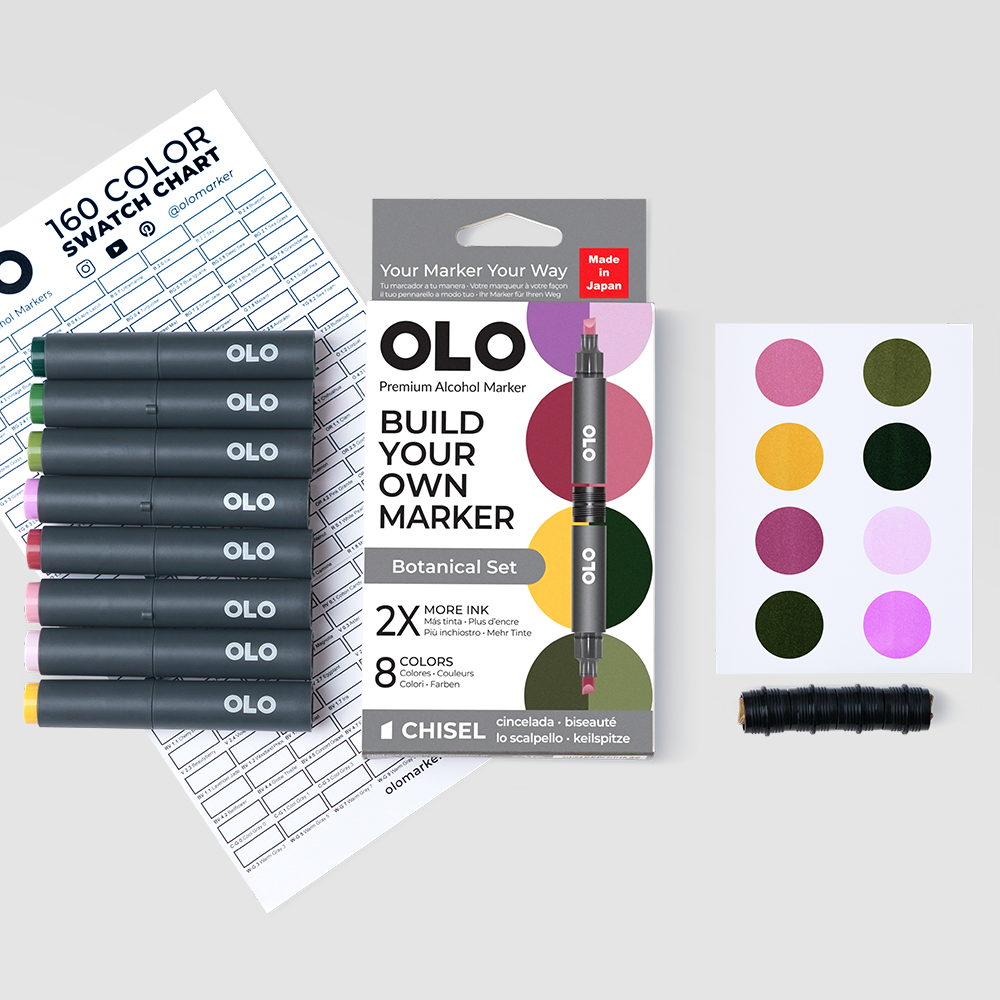 Botanical 8pc Chisel Set