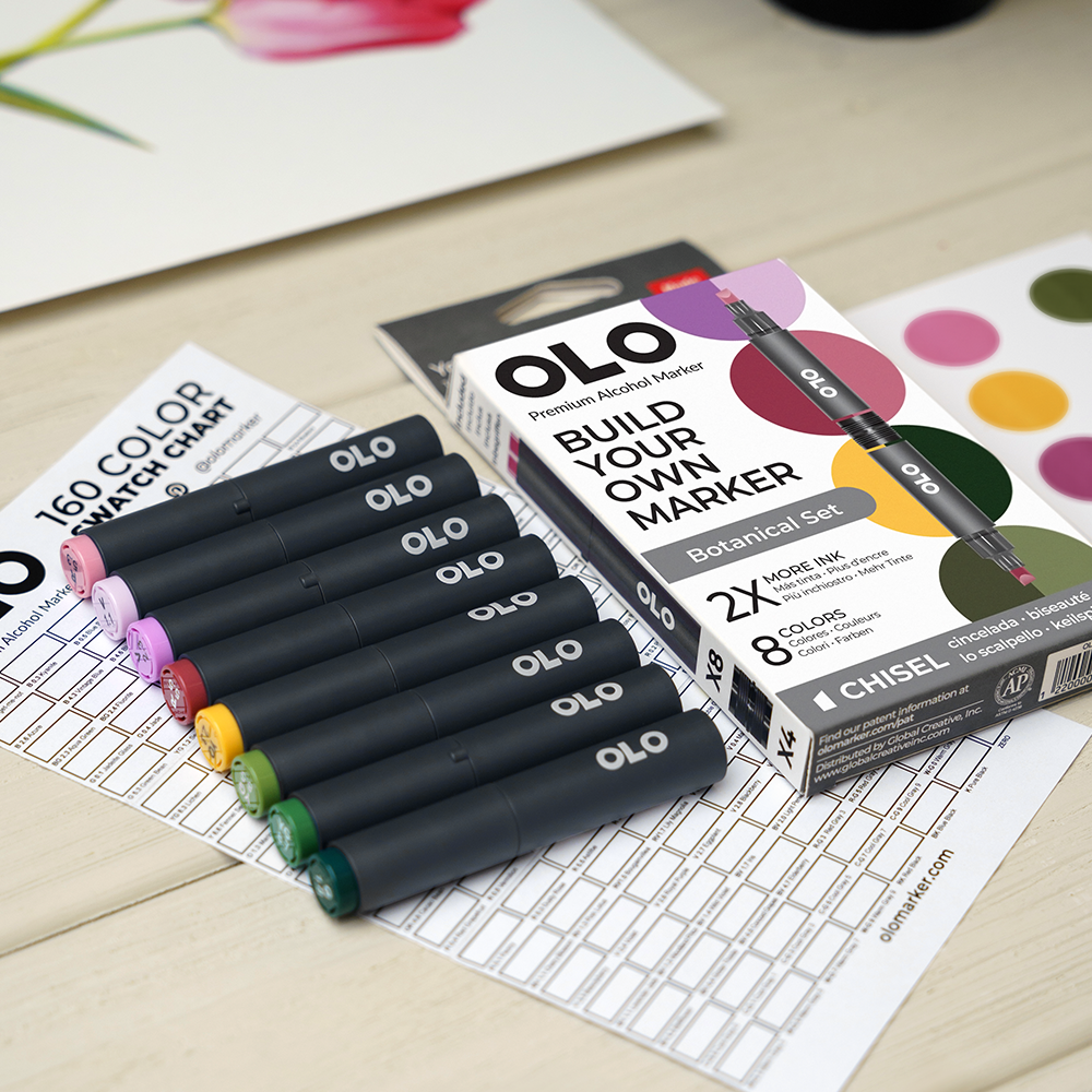 Botanical 8pc Chisel Set