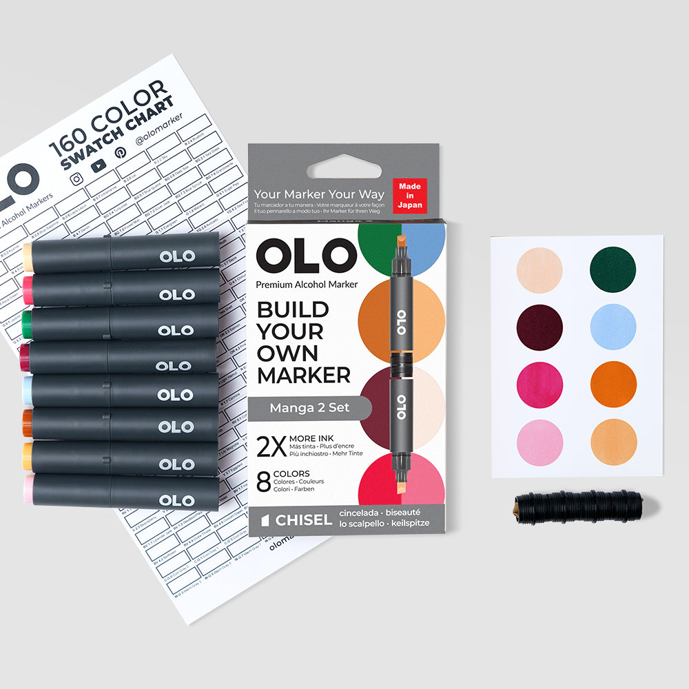 Manga 8pc Chisel Set 2