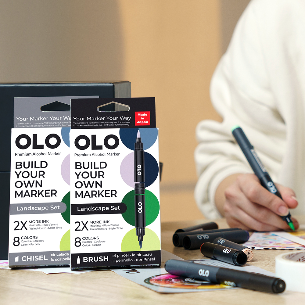 Landscape 8pc Brush Set