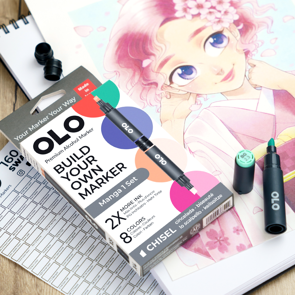 Manga 8pc Chisel Set 1