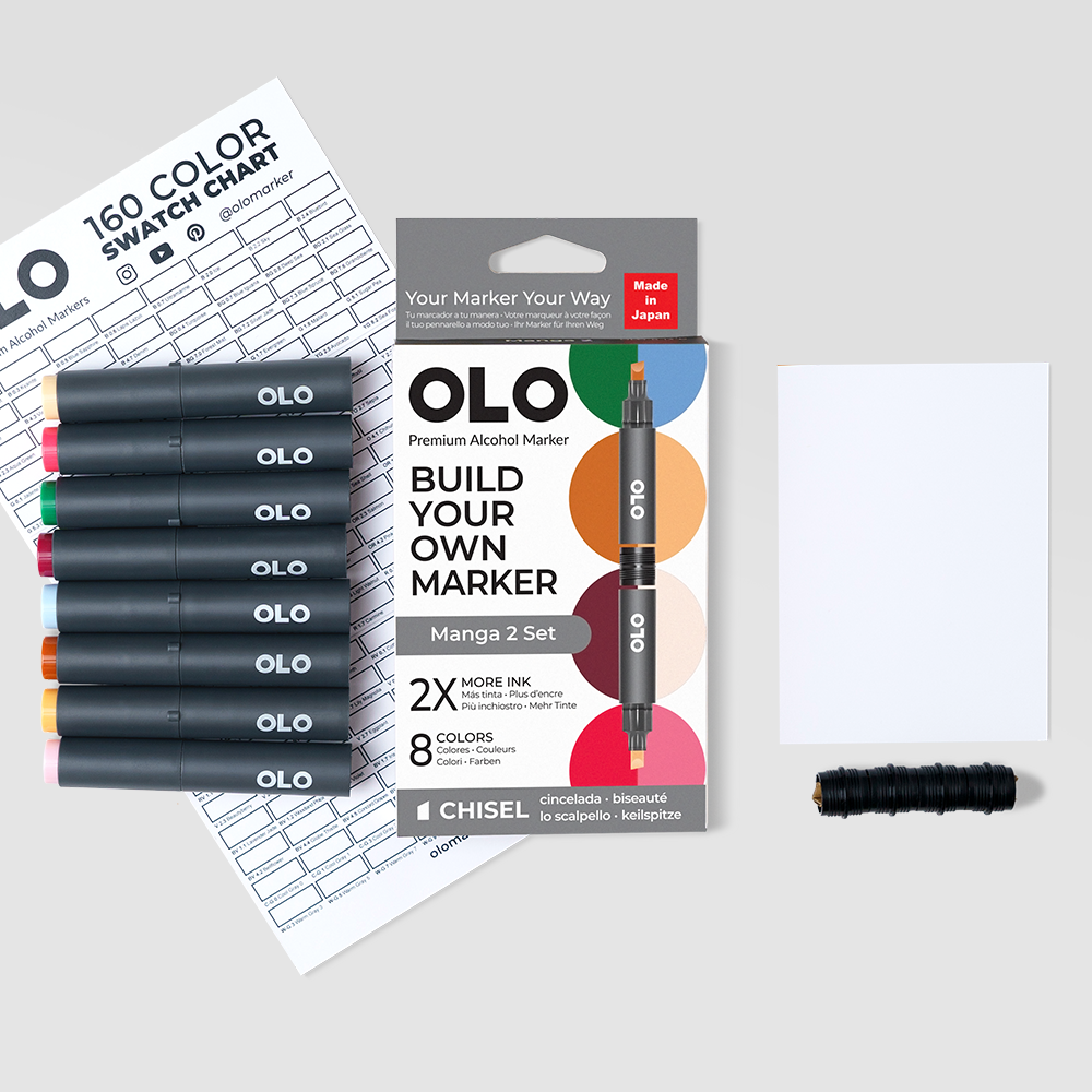 Manga 8pc Chisel Set 2