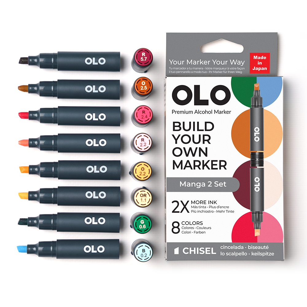 Manga 8pc Chisel Set 2