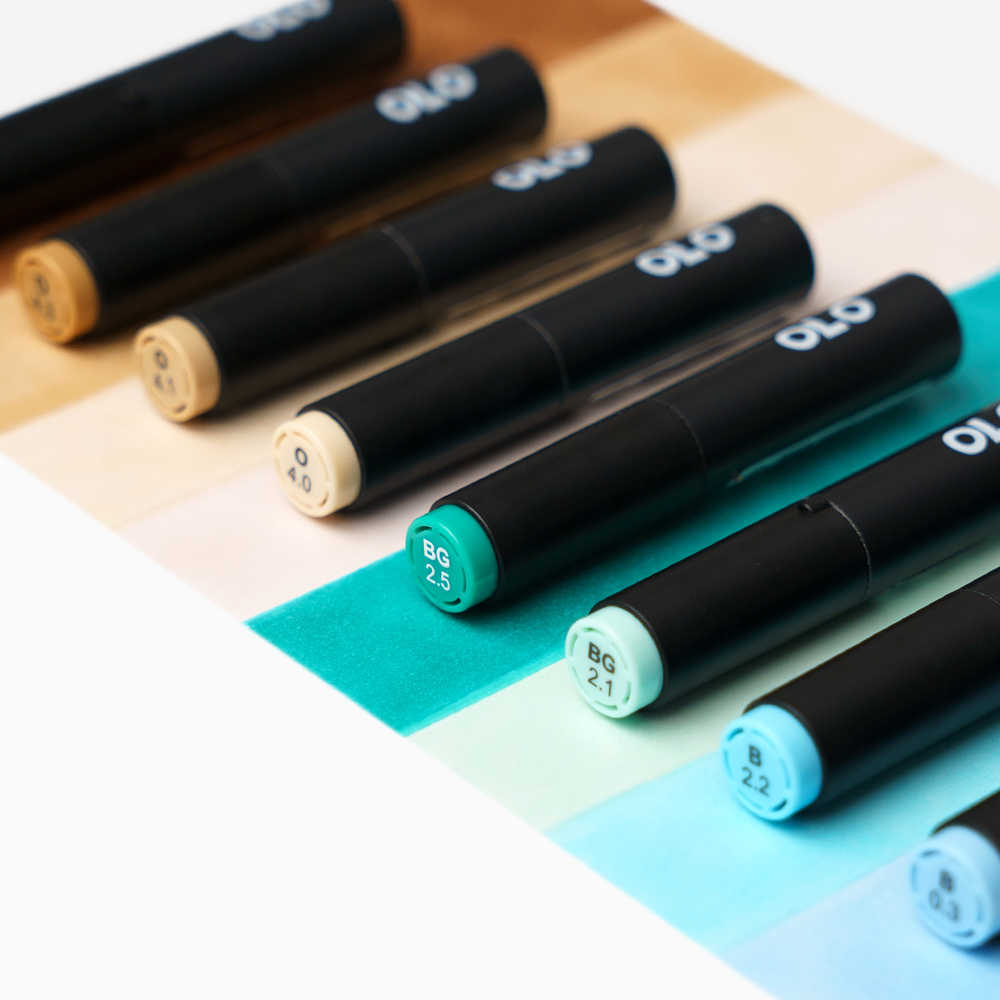 Sea & Sky 8pc Brush Set