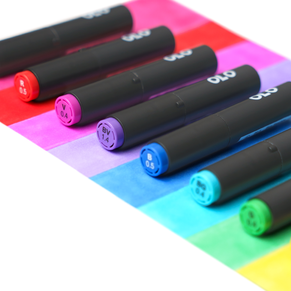 Vibrant 8pc Chisel Set