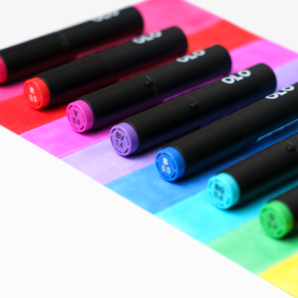 Vibrant 8pc Brush Set