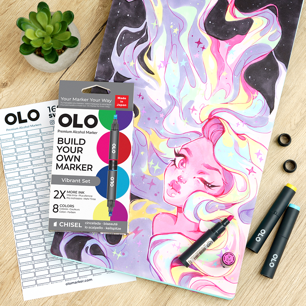 Vibrant 8pc Chisel Set