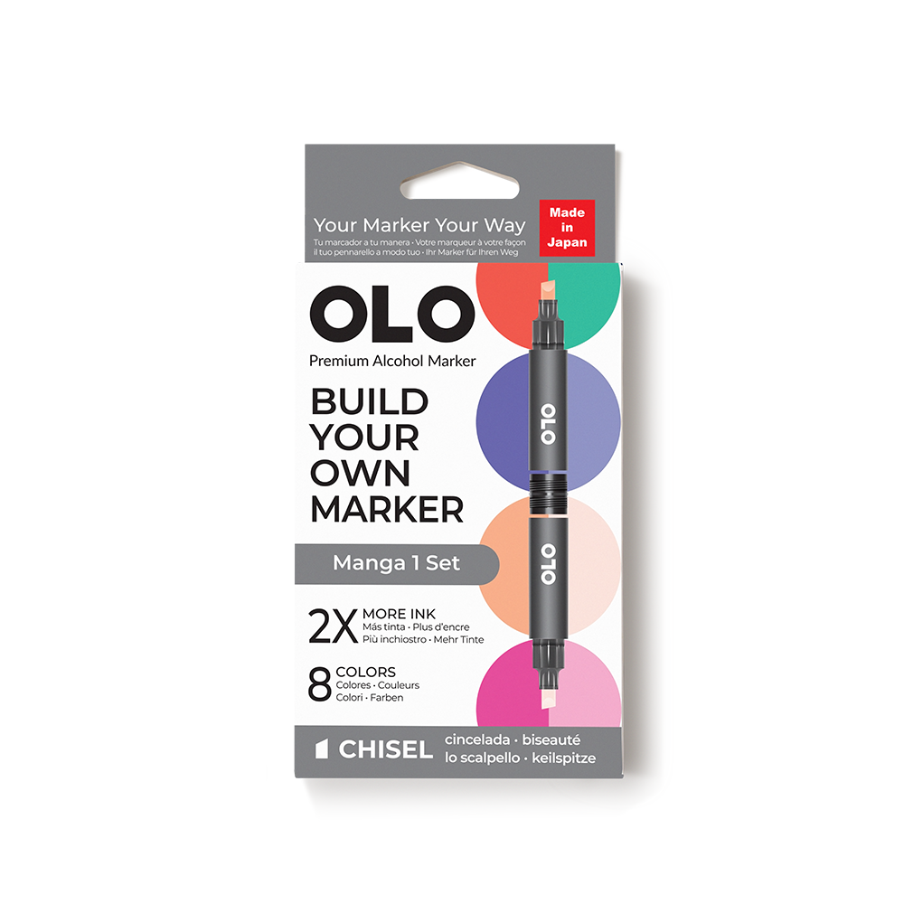 Manga 8pc Chisel Set 1