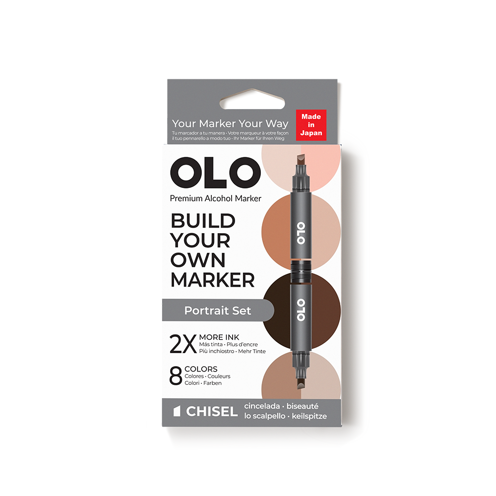 Portrait 8pc Chisel Set