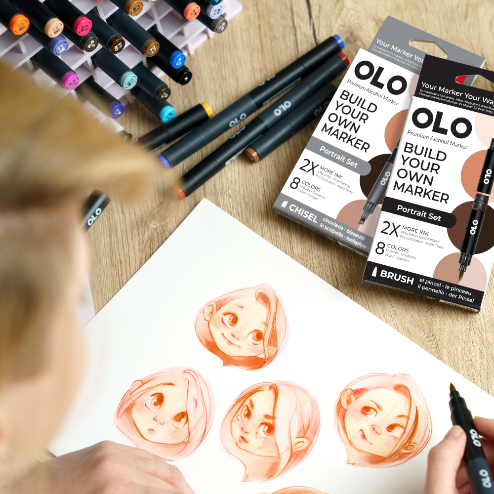 Portrait 8pc Chisel Set