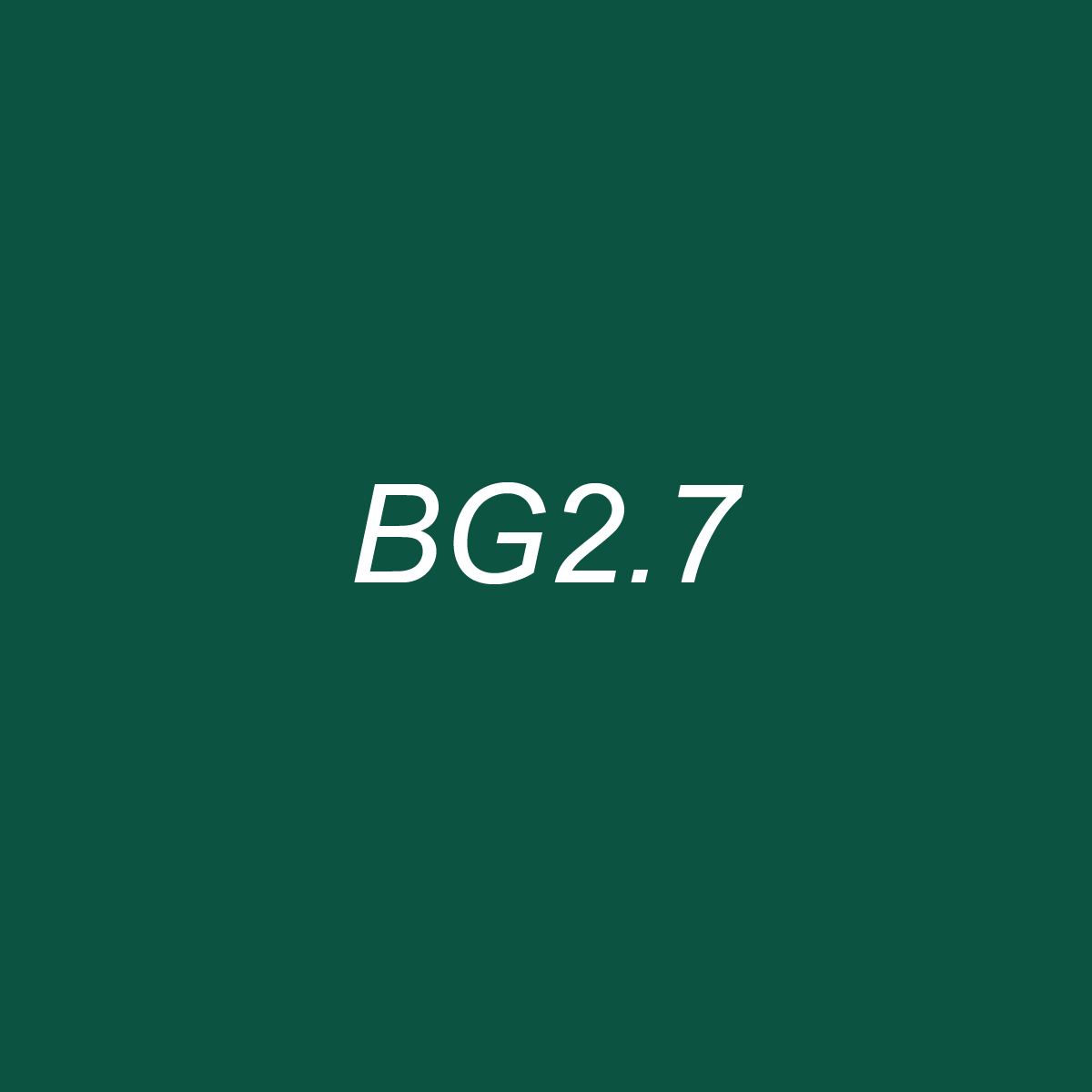 Chisel - BG2.7 Peacock