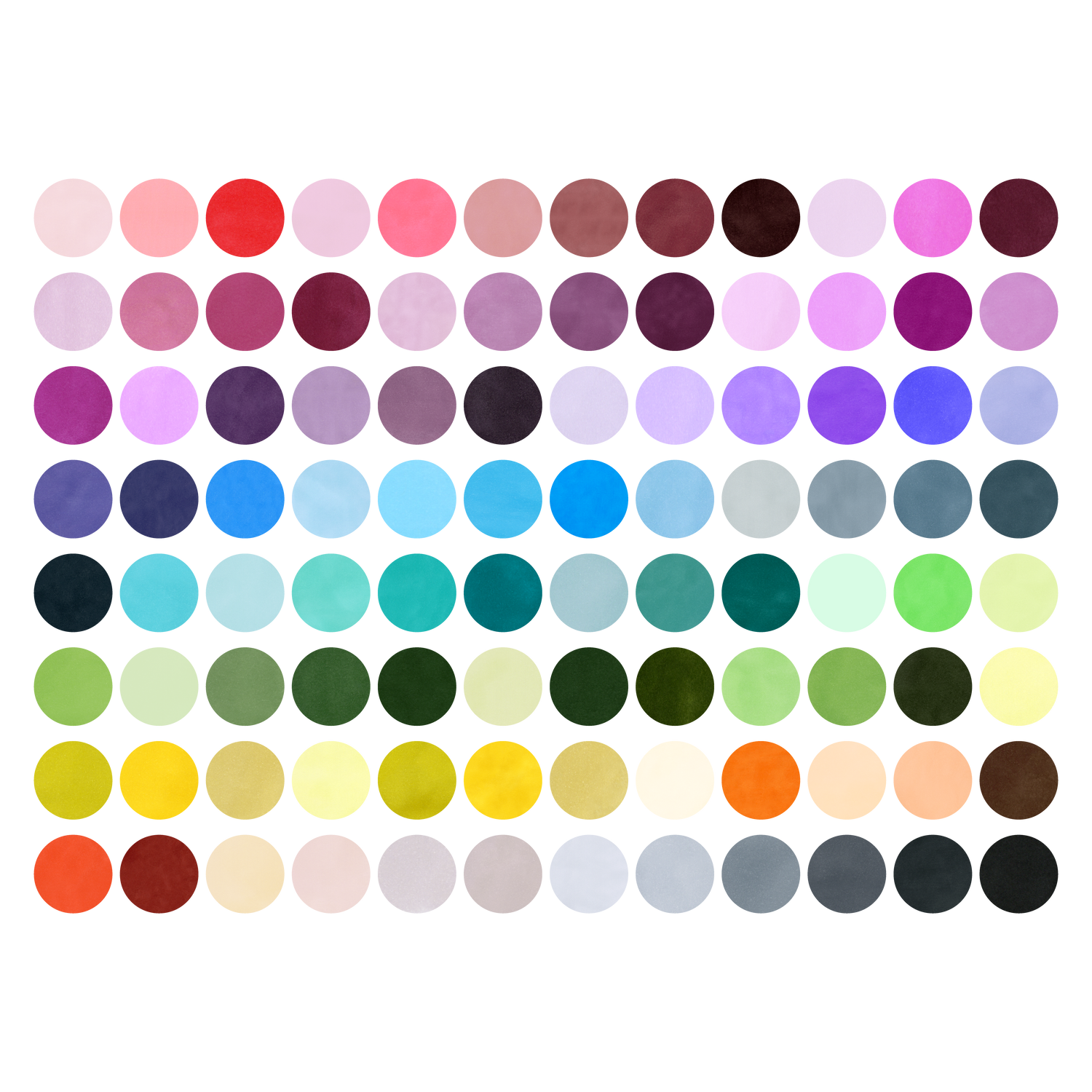 96 New Colors Brush Set Presale