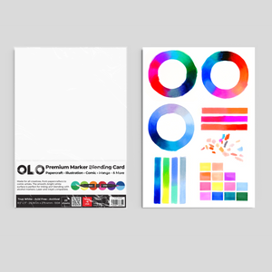 OLO Premium Marker Blending Card – 25 Sheets
