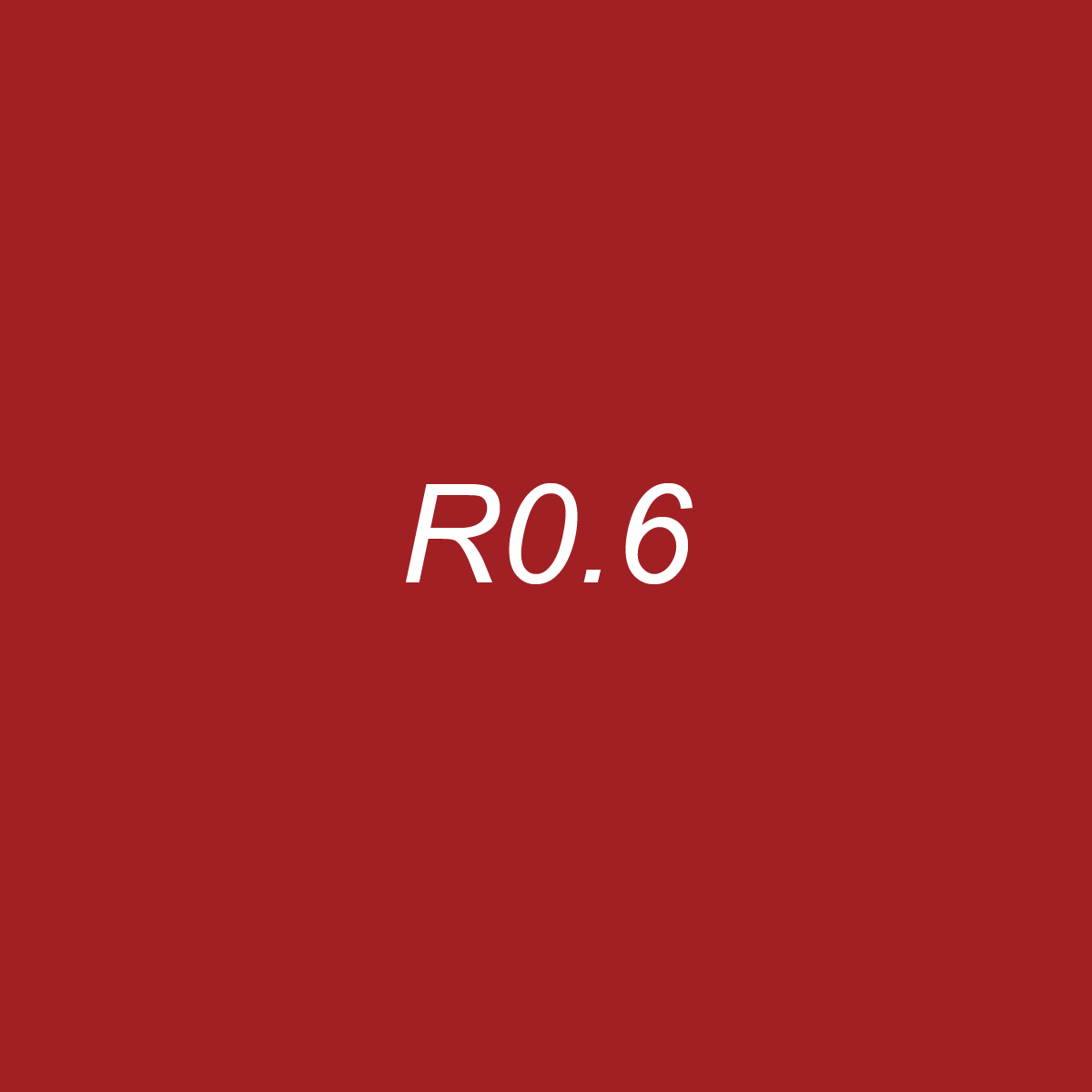 Chisel - R0.6 Cranberry