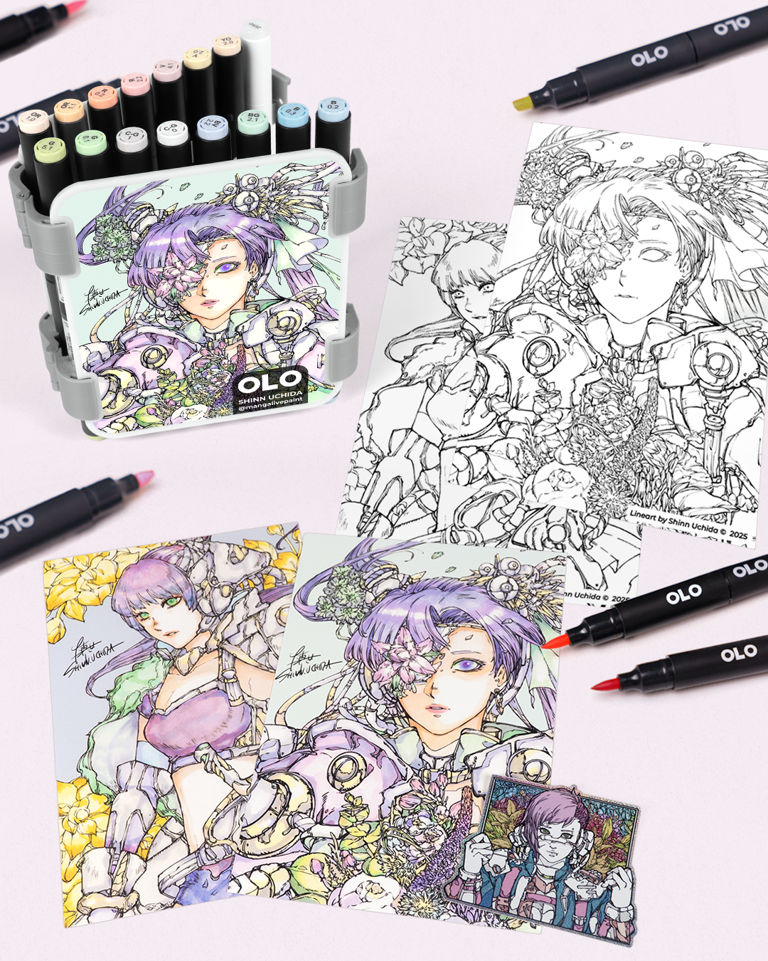 Shinn Uchida Artist Set